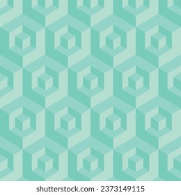 Simple geometric pattern. The color is light green.