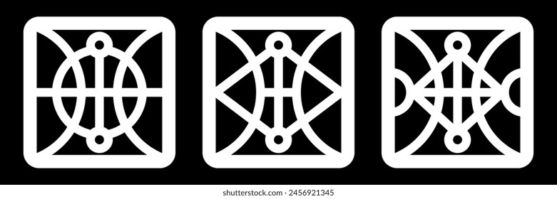 Simple Geometric Pattern for Decoration, Background, Panel, and CNC Cutting