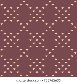 Simple geometric pattern. Decorative textile fabric printing block. Vintage ornament. Home decor, textile, wallpaper, phone case, fabric cloth, paper all over design. Vector illustration.