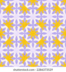 Simple geometric pattern. Grunge vintage texture. Vector illustration.