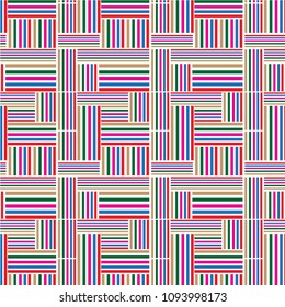 simple geometric pattern with rectangle shapes, vector illustration.