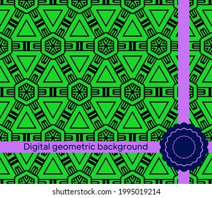 Simple geometric pattern. Seamless pattern background. Abstract geometric background. For tablecloths, clothes, shirts, dresses, paper, bedding, blankets. Vector illustration