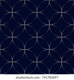 Simple geometric pattern. Vintage oriental lattice ornament. Seamless arabesque background. Decorative printing block. Home textile, wallpaper, phone case, fabric cloth, paper all over design.