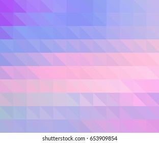 Simple geometric pink blue background