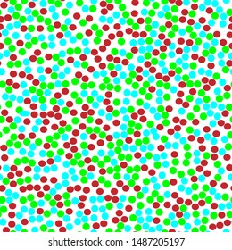 Simple geometric seamless colorful pattern