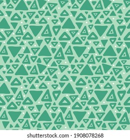 Simple geometric seamless pattern. African style for background, wallpaper, fabric design.