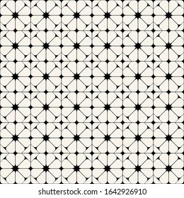 Simple geometric seamless pattern vector design. Trendy geometrical backdrop.