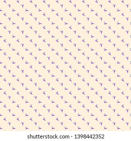 Simple geometric seamless vector pattern. Casual fashion background. 