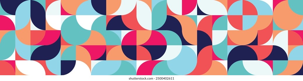 simple geometric shape art cover background illustration