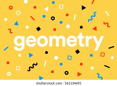 Simple Geometric Shape - Hipster Vector Pattern