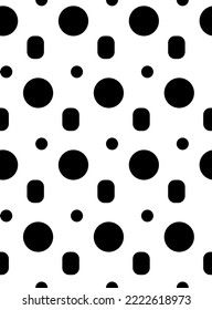 Simple geometric shapes - circles, rectangles, triangles, stencil style