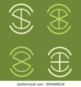 simple geometric shapes and lines design doodles free style minimal 