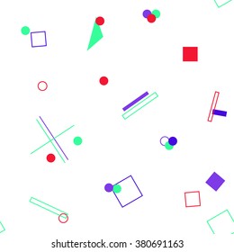 simple geometric shapes pattern