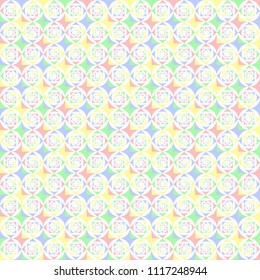simple geometric shapes. vector seamless pattern. pastel colors. abstract repetitive background. textile paint. fabric swatch. wrapping paper