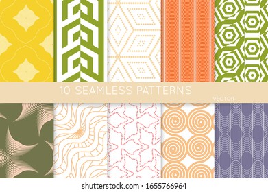 Sencilla textura geométrica. Colección de patrones minimalistas geométricos. Fondos y tapices. Rama textil. Arrastrar y colocar correctamente agrupados y en capas hasta el pallet de muestra.