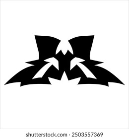 simple geometric tribal for logo idea