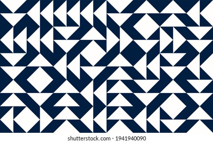 Simple geometric vector pattern. Bright color palette.