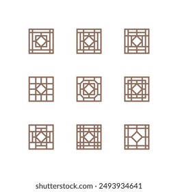 Einfache geometrische Figur für Ihr Projekt. Einfache geometrische Form mit Sechseck und Rhombus. Basis Vektorgrafik Form für Raster.