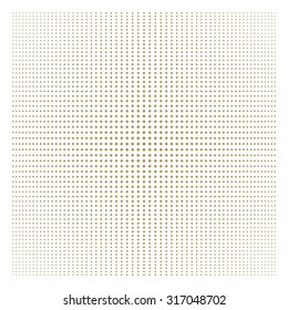  Simple geometrical round ornament pattern. Vector illustration