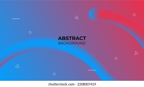 simple geometry abstract liquid shape background