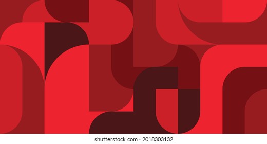 simple geometry shapes design pattern