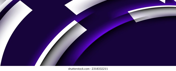 Estilo de geometría simple fondo blanco púrpura	