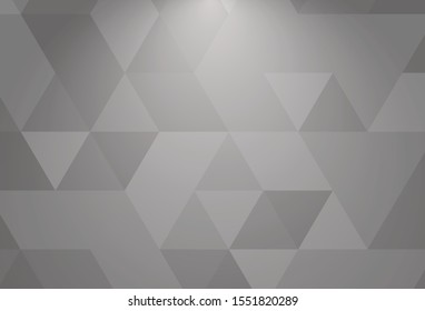 Simple geometry wallpaper on gray background. Suitable for corporate brand identity and promotional items backdrop like web banner, flyer, poster, brochure and business card.