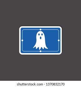 simple ghost icon