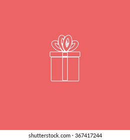 Simple gift icon.