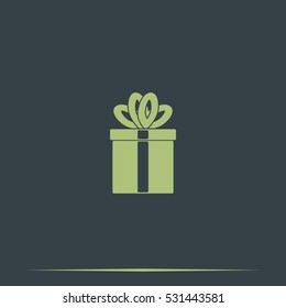 Simple gift icon.