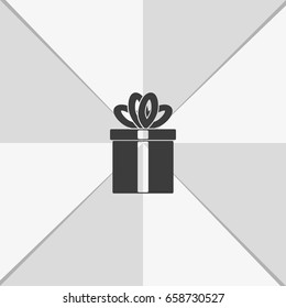 Simple gift icon.
