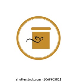 simple Gift Logo Simbol Desain Template Vektor