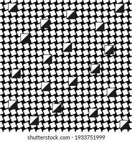 Simple gingham fabric. Seamless pattern inspired by vintage design. Template for plaids, shirts, napkins, dresses and others.