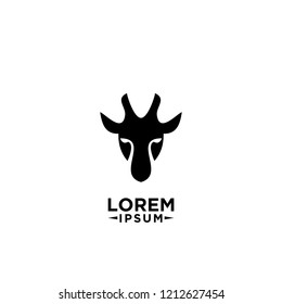 simple giraffe logo icon designs vector