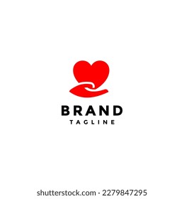 Diseño sencillo de iconos cardíacos. Icono Gesto Mano Con Perfecto Diseño De Símbolo Cardíaco De Acuerdo Con El Mundo De Salud, Social O Familiar.