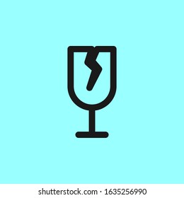 Simple glass icon design templates