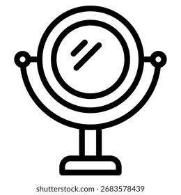 Einfaches Globussymbol für internationale Konnektivität, geeignet für Websites, Marketing und Business-Branding.