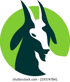 Simple Goat Sheep Logo Design