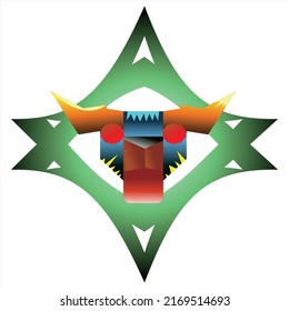 Simple goat's head vector. still amateur. hope you enjoy
