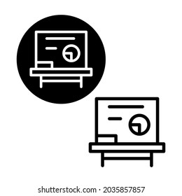 simple and good education icon logo symbol illustration