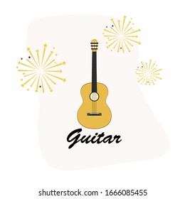simple and good vector guitar instruments