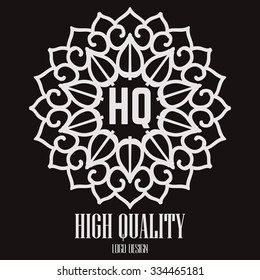 Simple and graceful monogram design template. Elegant line art logo design. Business sign, monogram identity for Restaurant, Boutique, Cafe, Hotel, Heraldic, Fashion and other vector illustration