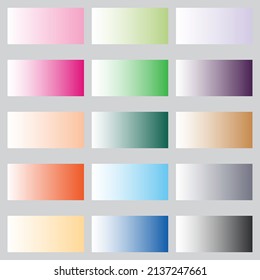 Simple gradient backgrounds. Empty space to insert text. Backgrounds for design. Editable file.