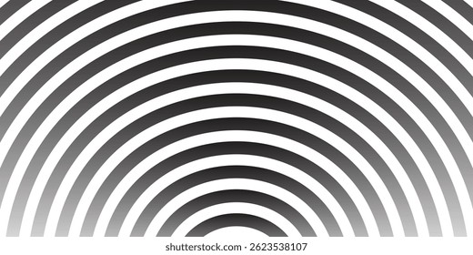 simple gradient circular line pattern.