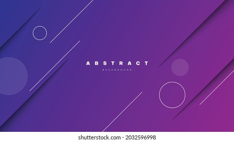 simple gradient geometric background in purple and blue