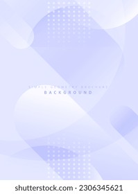 Simple Gradient Geometry Circle Brochure 