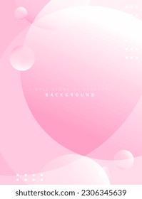 Simple Gradient Geometry Circle Brochure 