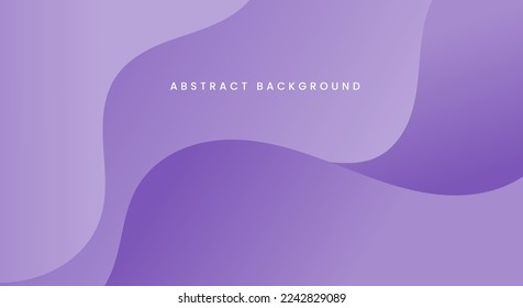 Simple gradient purple background vector
