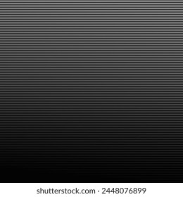 Simple gradient stripe pattern background design - black and white minimal abstract vector illustration