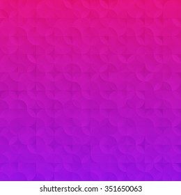 Simple gradient Technology background. Vector illustration with geometric elements